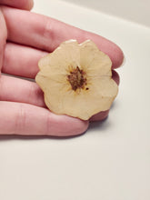 Charger l'image dans la galerie, Broche fleur naturelle Rose jaune