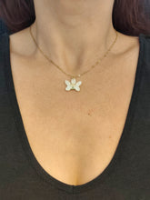 Charger l'image dans la galerie, Collier fleur naturelle blanche
