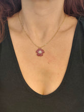 Charger l'image dans la galerie, Collier fleur naturelle Verveine
