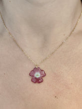 Charger l'image dans la galerie, Collier fleur naturelle Verveine
